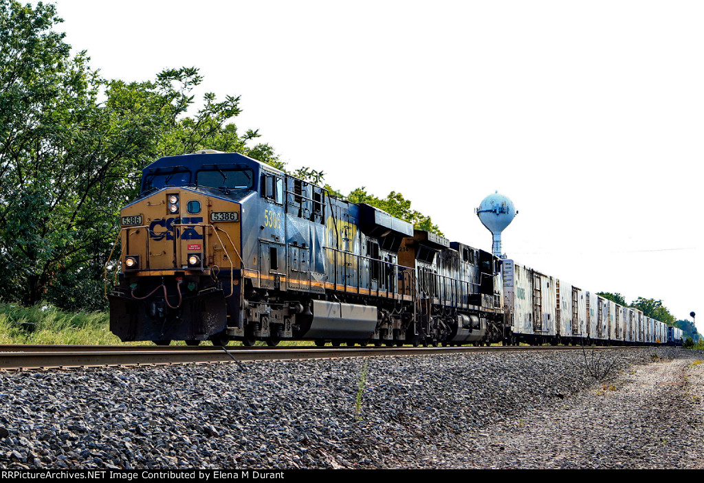 CSX 5386 on I-032